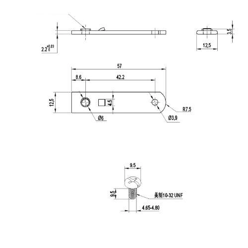 Copper-Plated Iron Terminal Connector for Electrical Grounding and Busbar Systems(pic1)